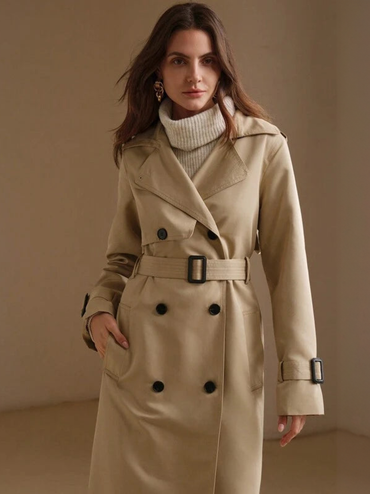 Lea™ | Long luxurious coat