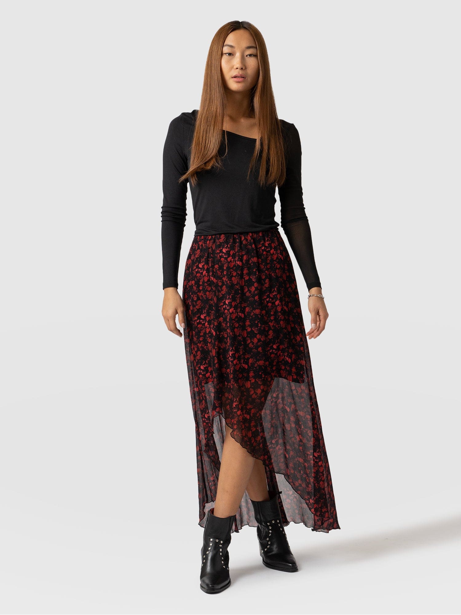 SereneStyles™ | High Low Skirt