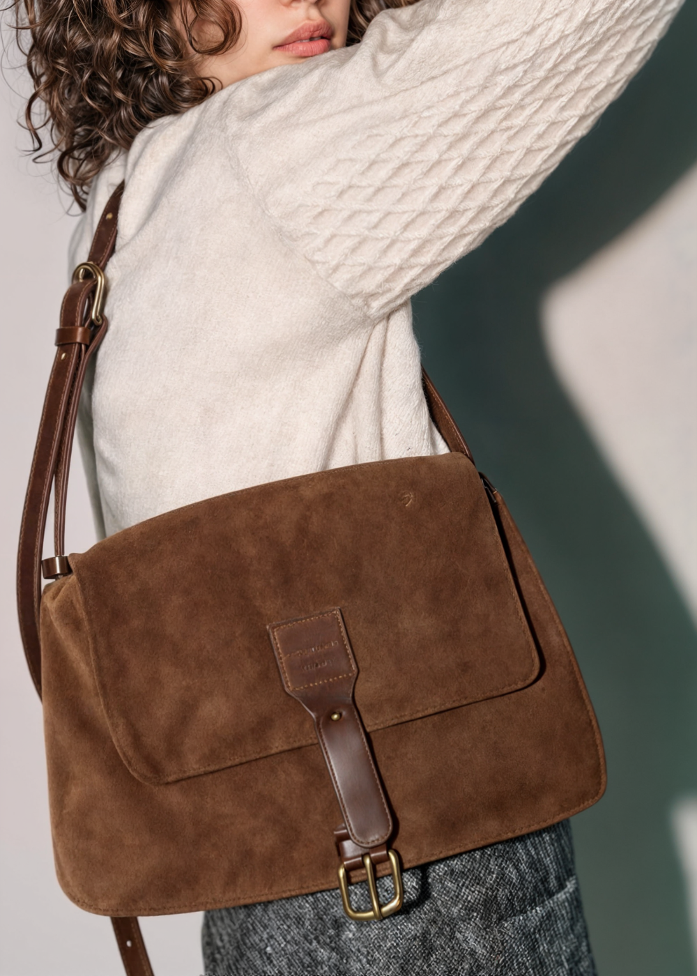 Ciel Suede Crossbody MM