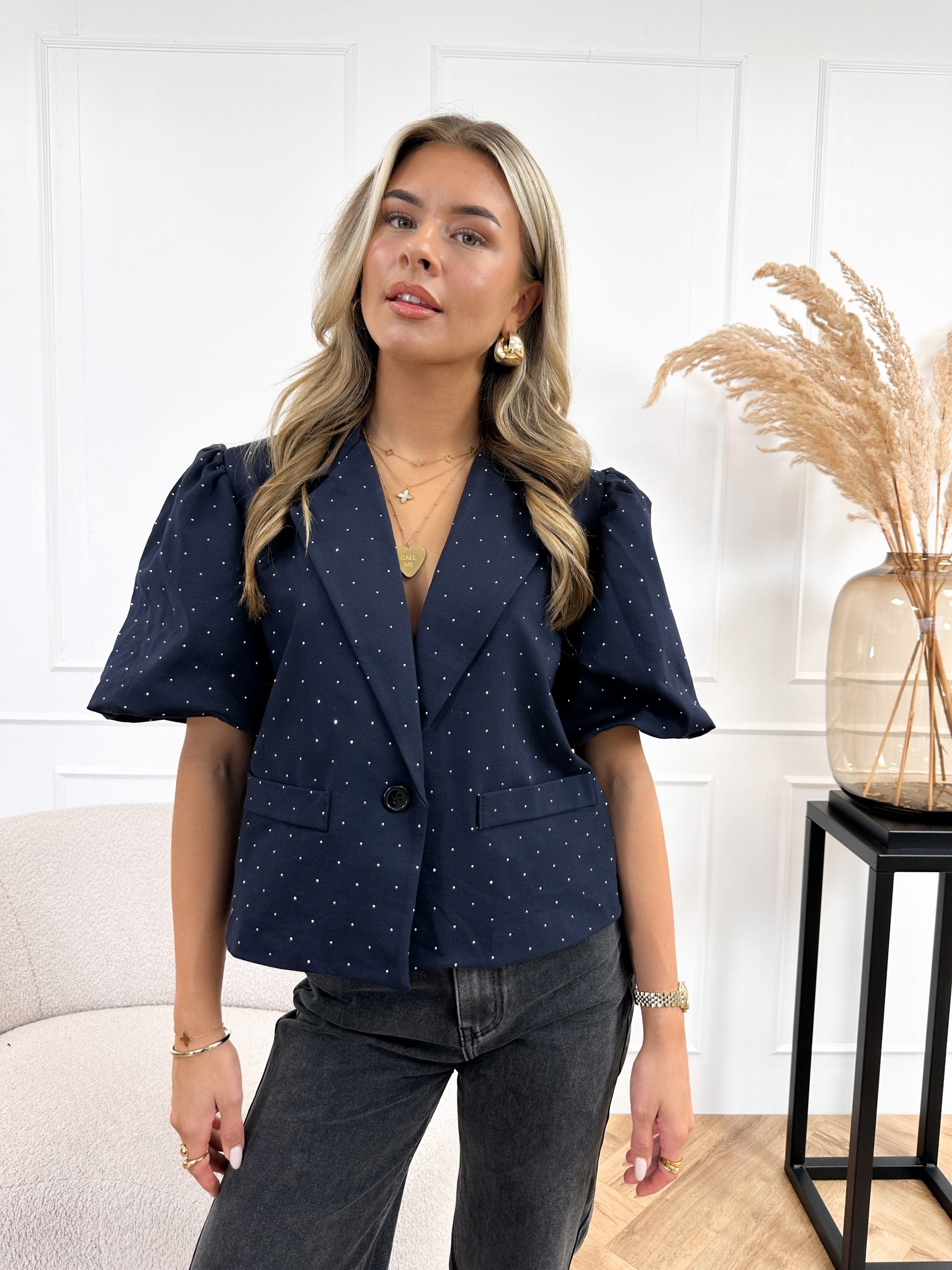 Charlotte | Blazer Dark Blue