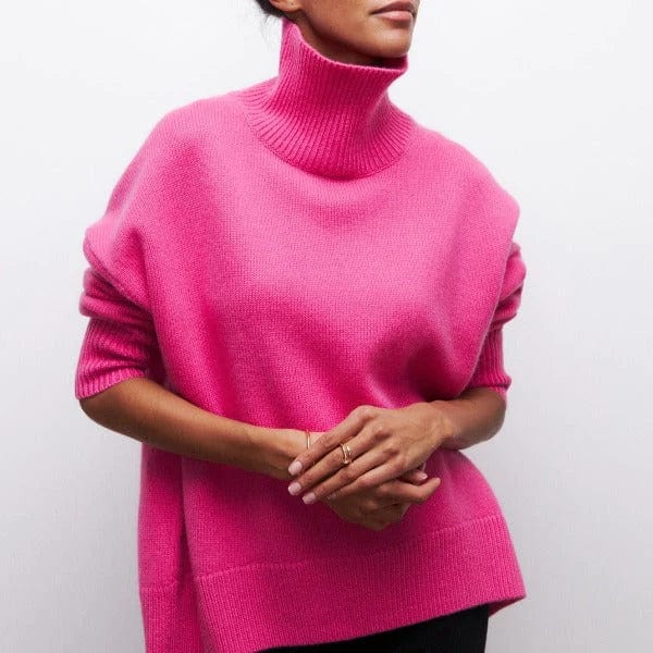 Carla - cashmere turtleneck sweater