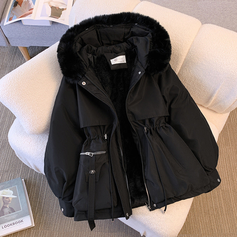 Eleanor™ - Elegant winter coat with fur