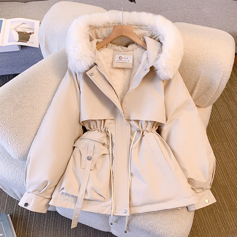 Eleanor™ - Elegant winter coat with fur