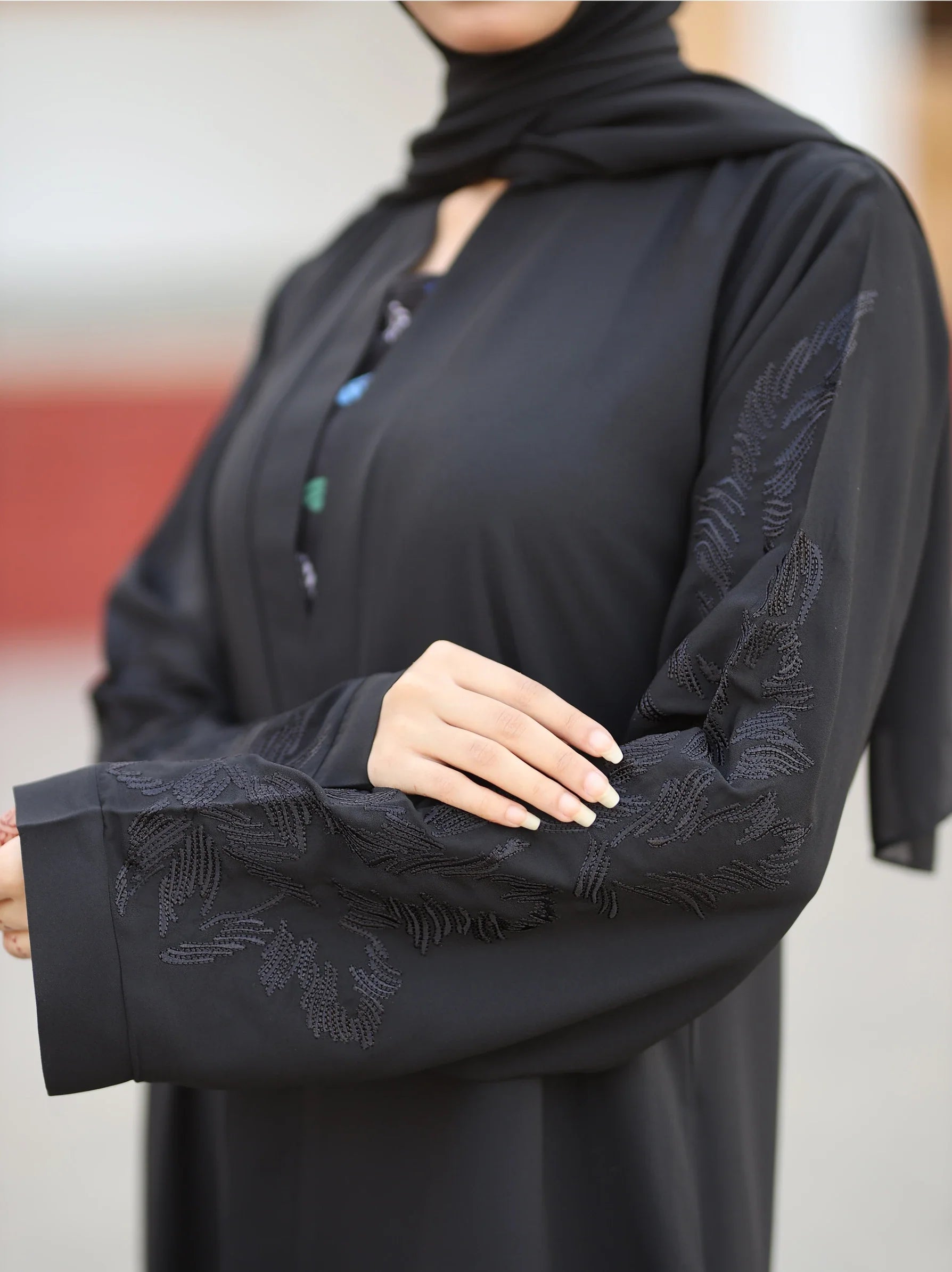 SereneStyles™ | Kimono Style Open Abaya