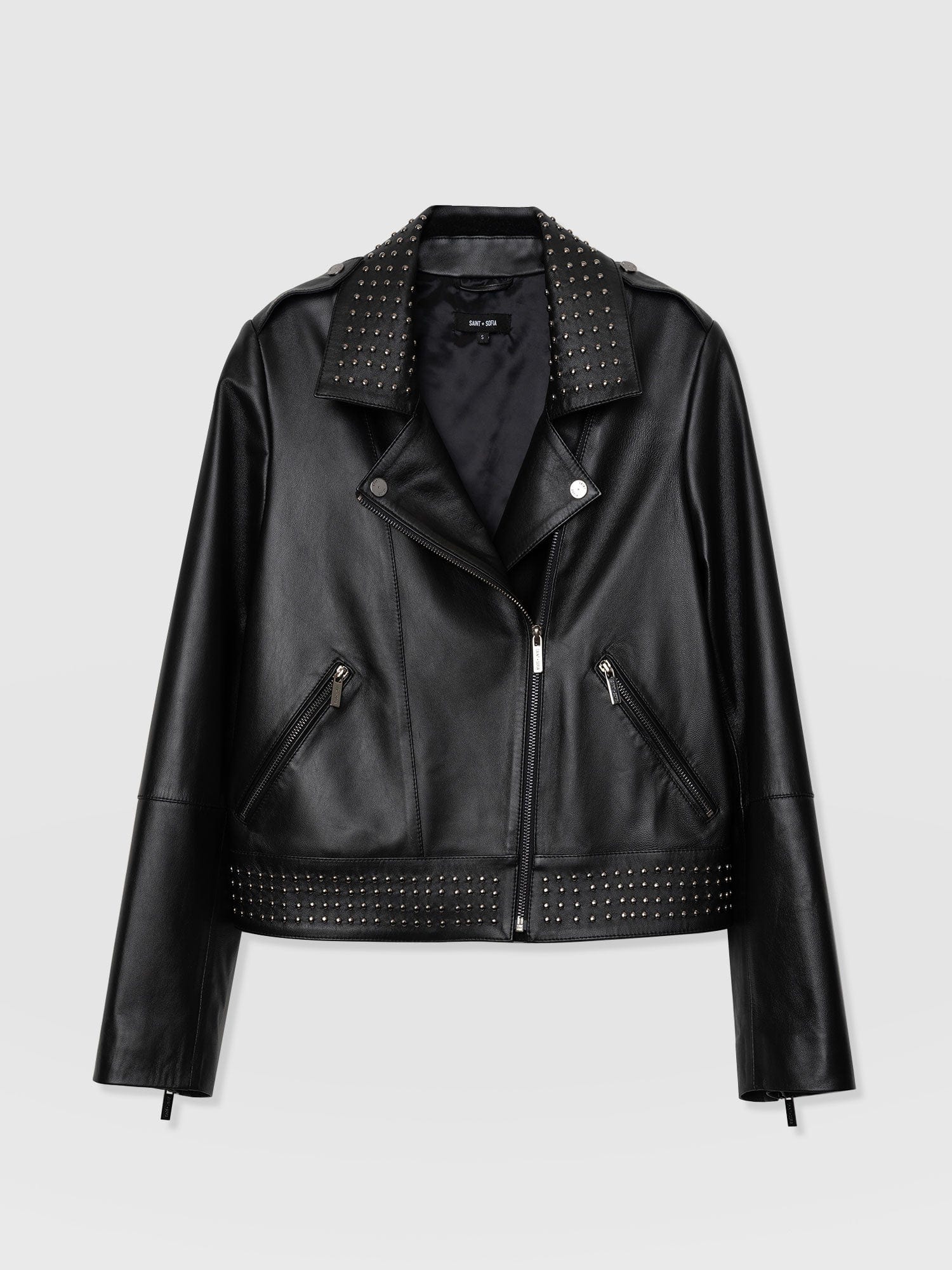 SereneStyles™ | Studded Biker Jacket