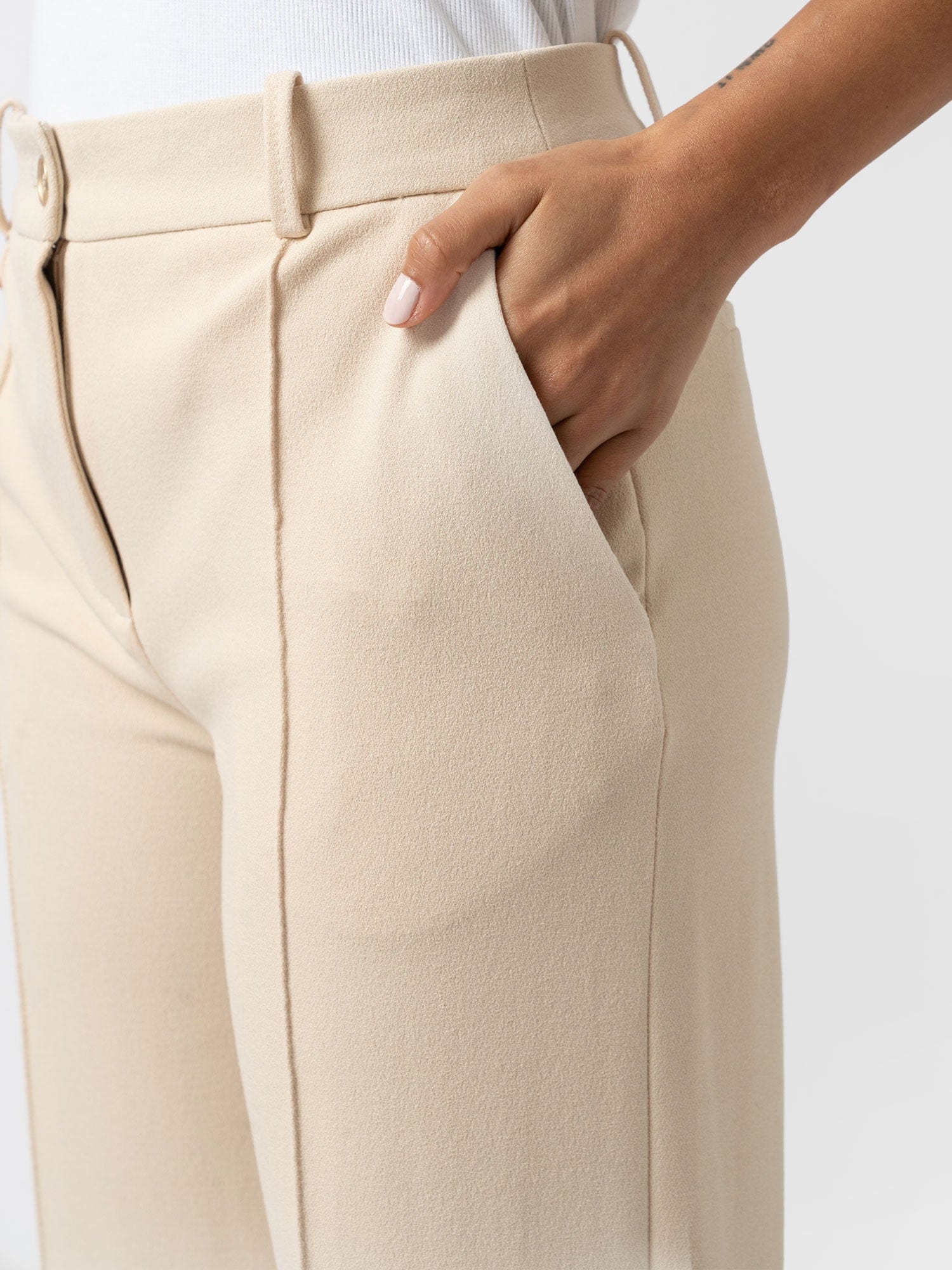 SereneStyles™ | Tailored Wide Leg Pant