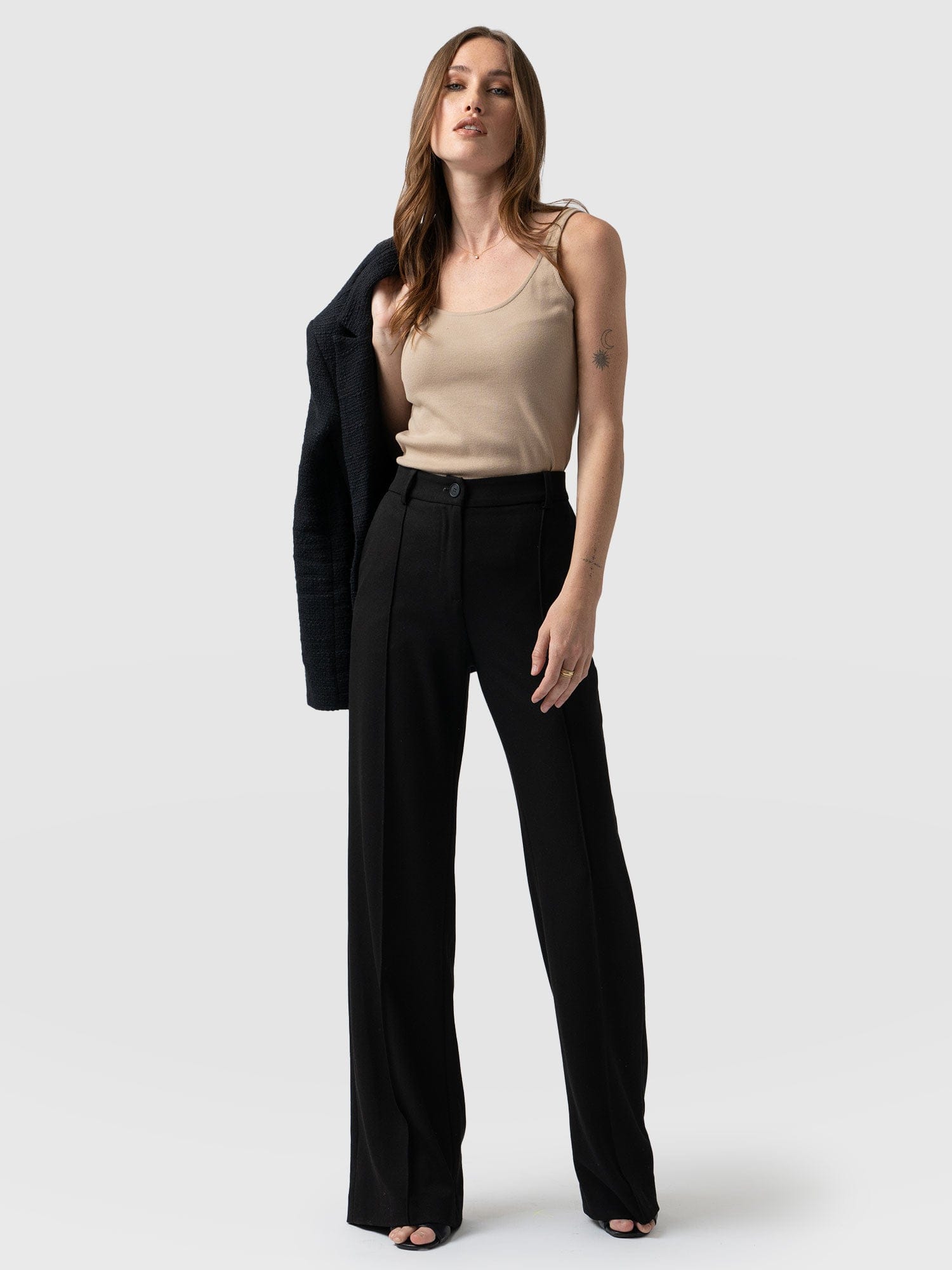 SereneStyles™ | Cambridge Tailored Wide Leg Pant