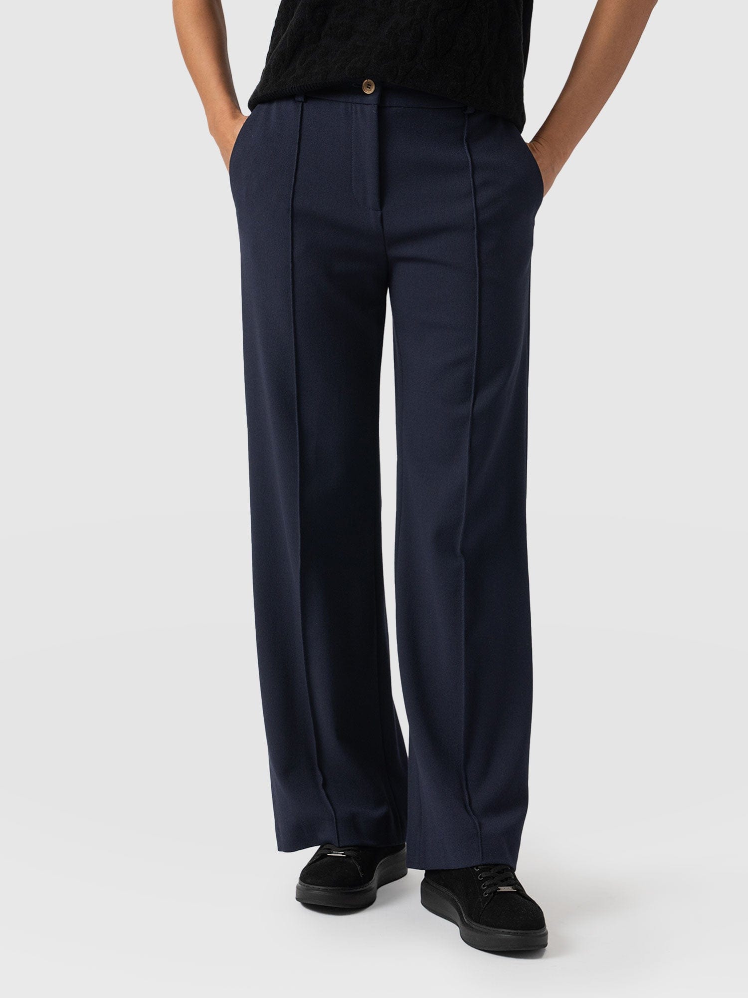 SereneStyles™ | Tailored Wide Leg Pant