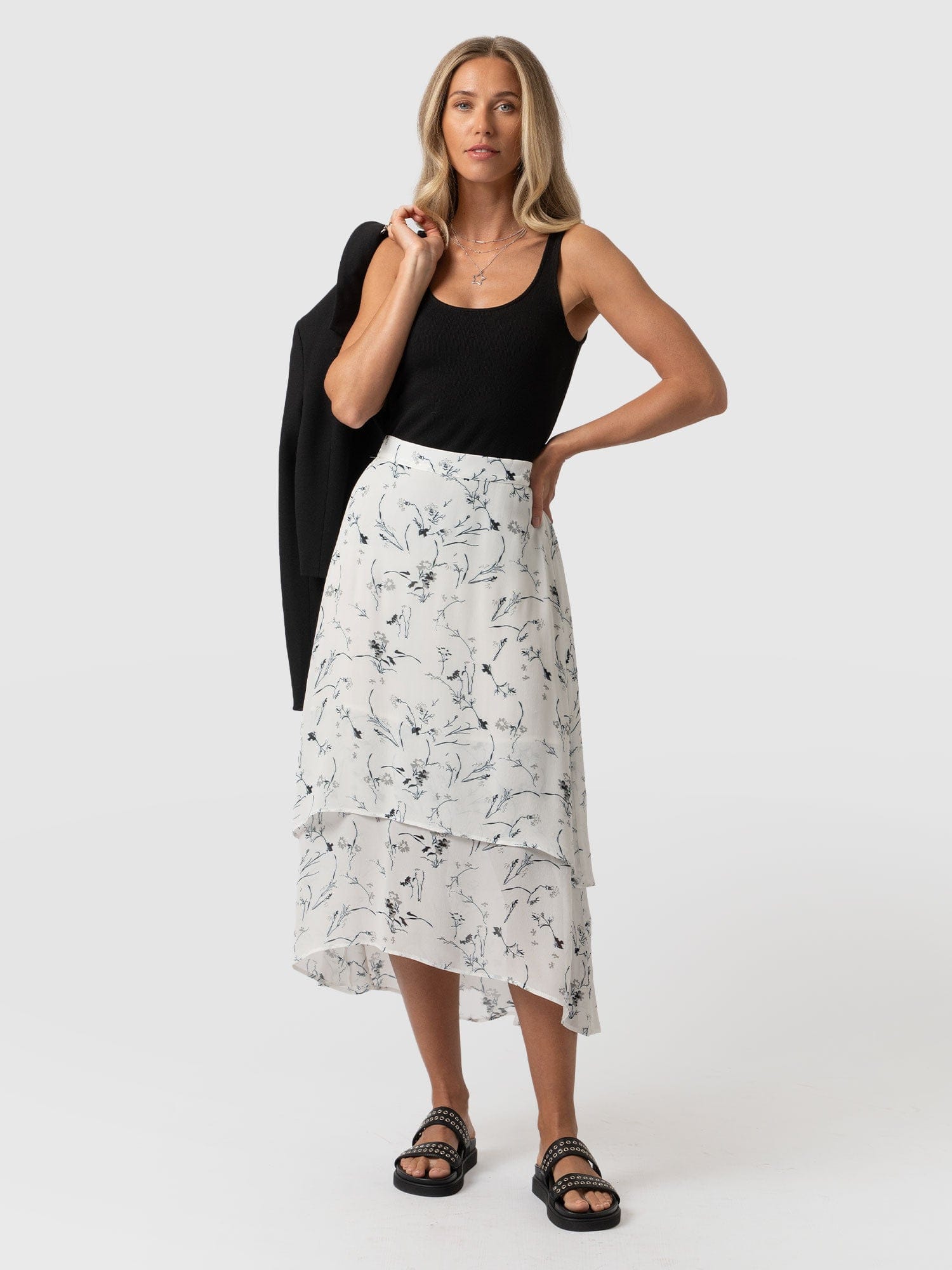 SereneStyles™ | Layered Skirt