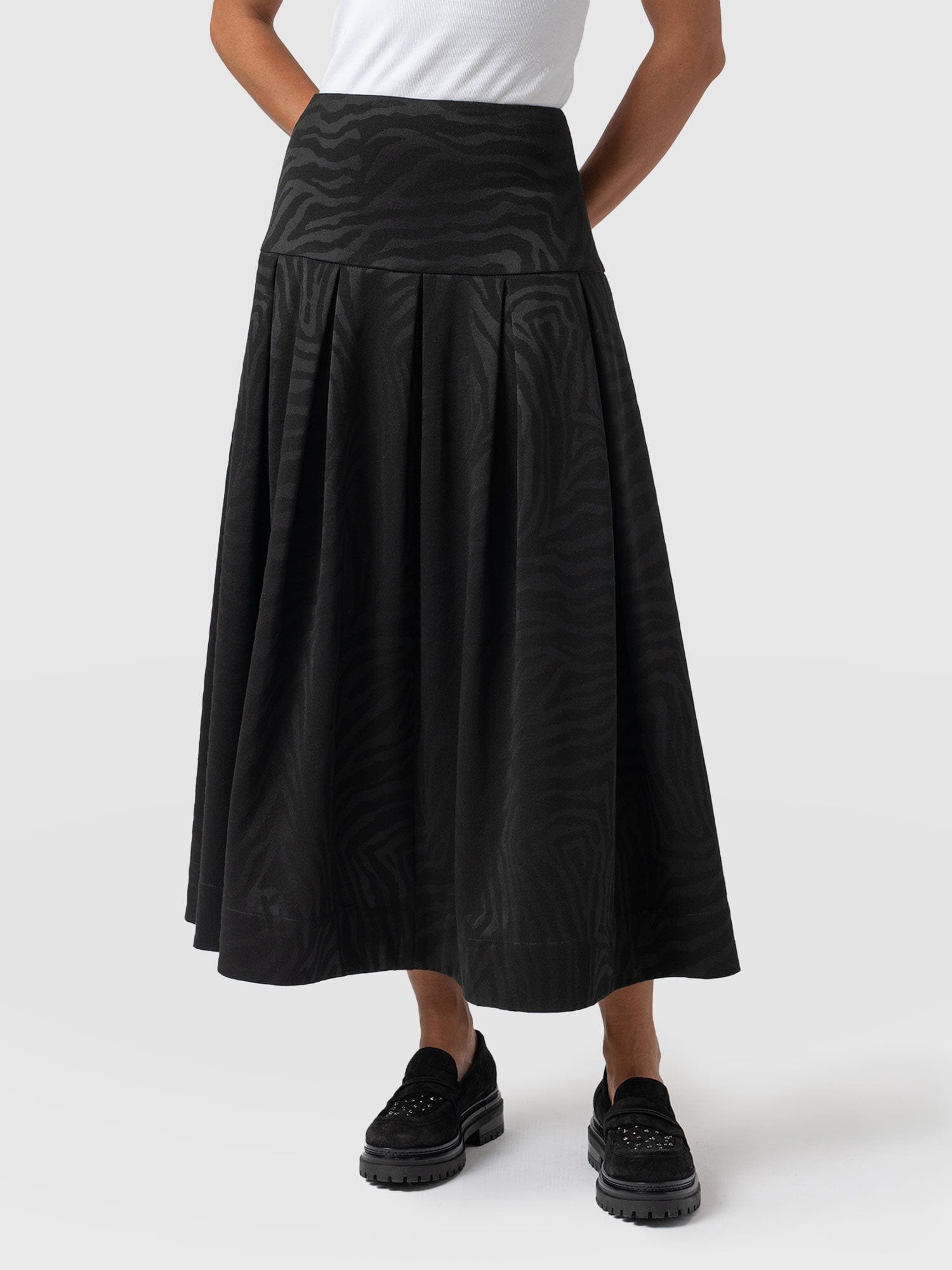 SereneStyles™ |  Pleated Skirt