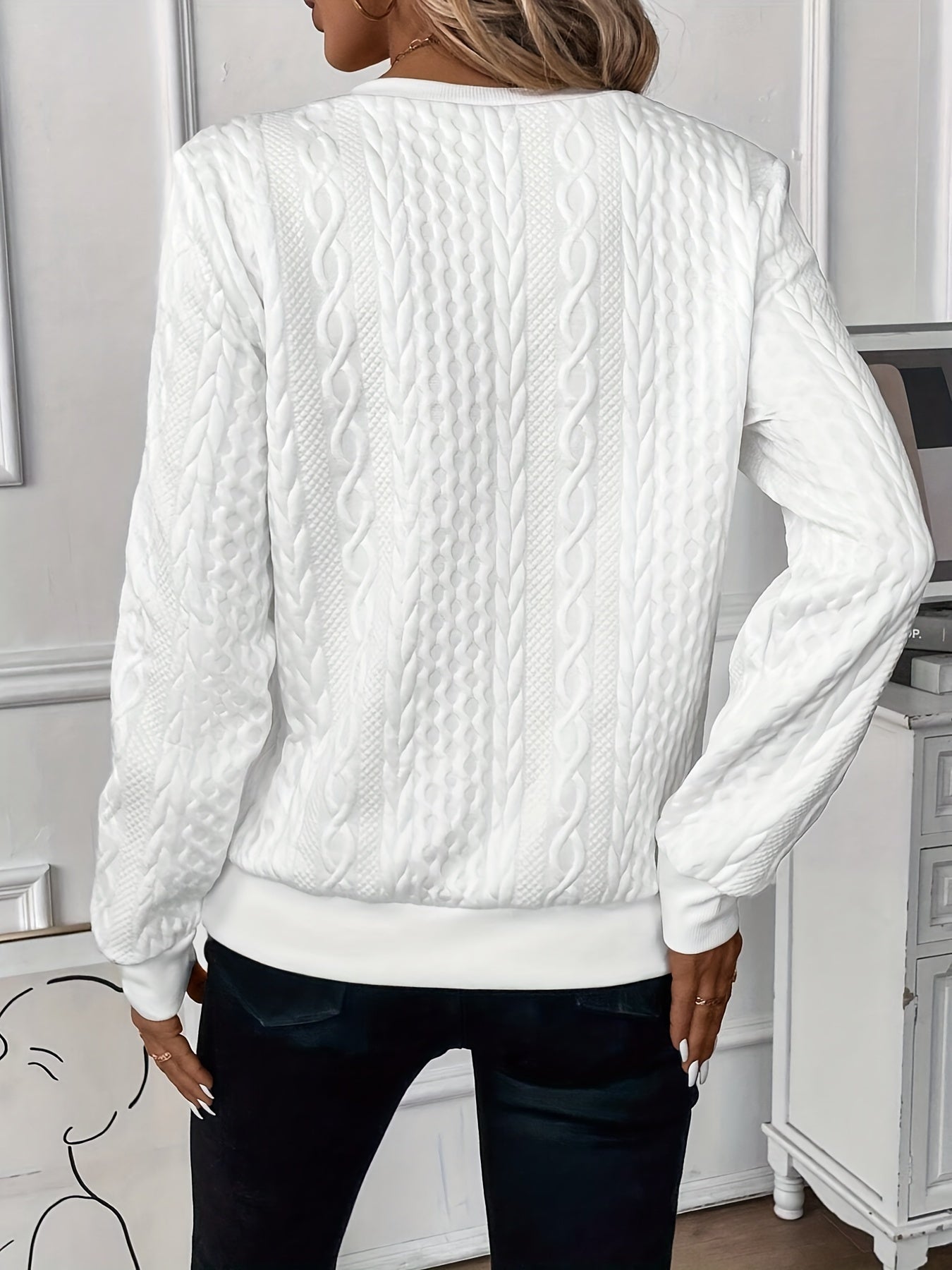 AMANDA | ELEGANT AND STYLISH KNITTED JUMPER