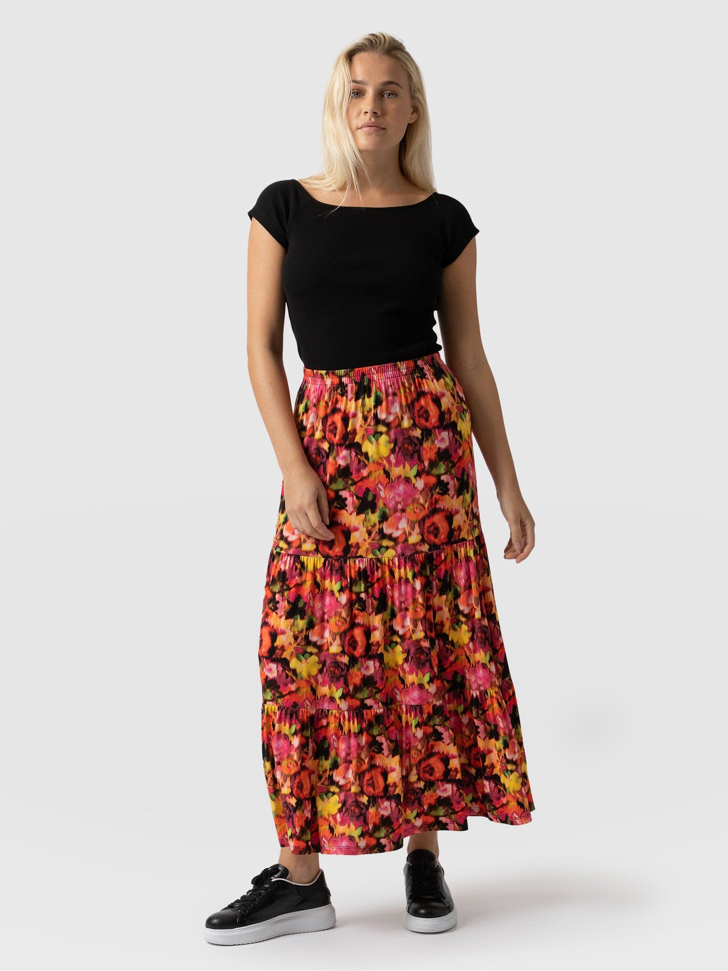 SereneStyles™ | Floral Skirt