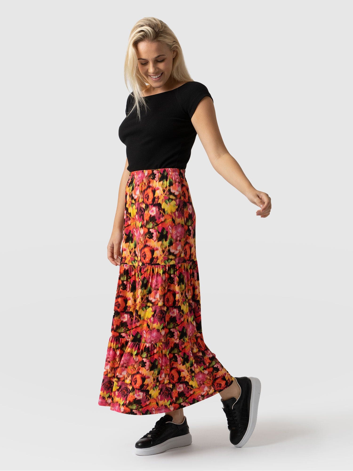 SereneStyles™ | Floral Skirt