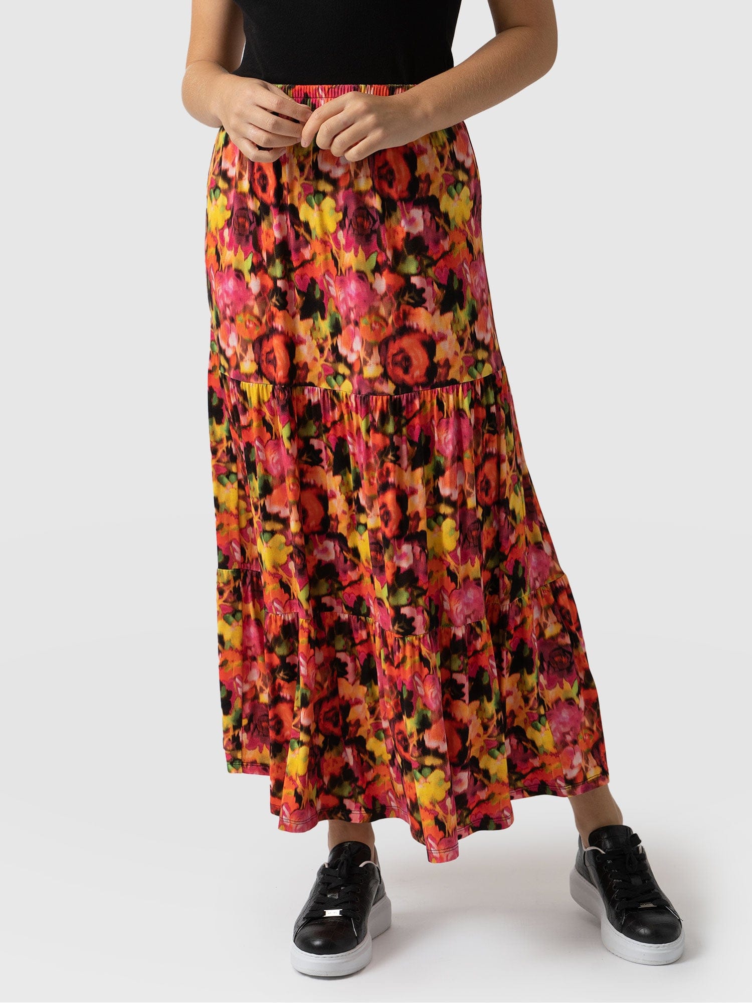 SereneStyles™ | Floral Skirt