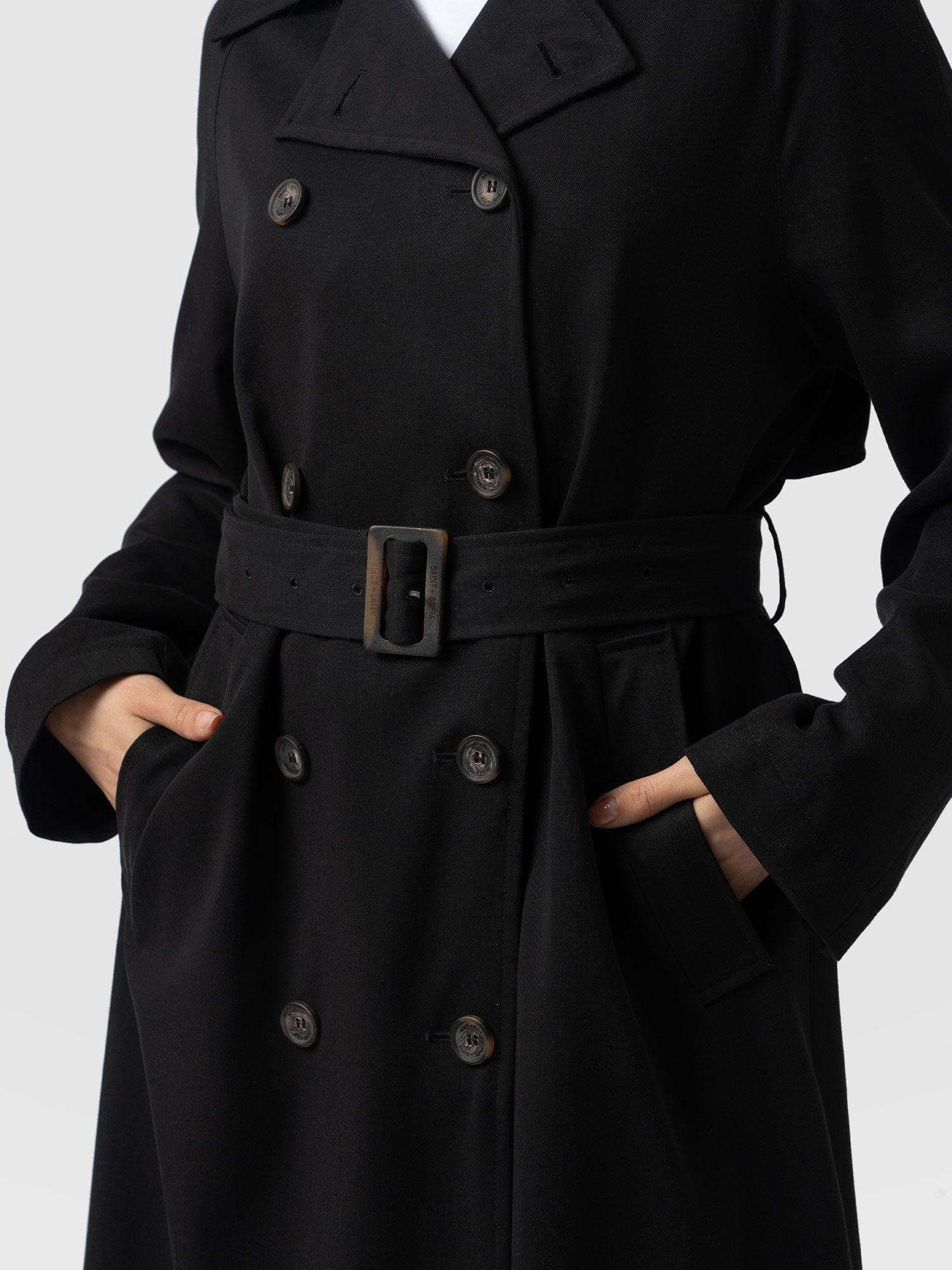 SereneStyles™ | Double Breasted Trench