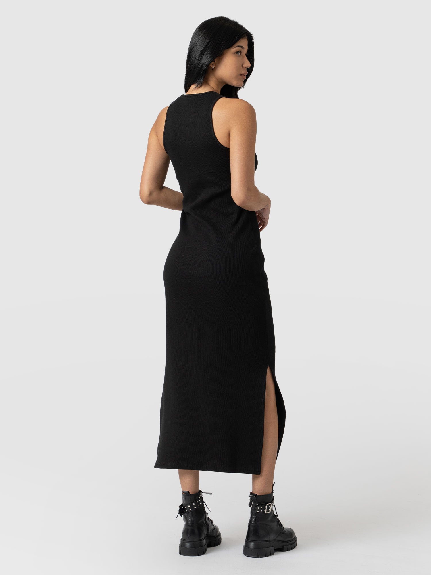 SereneStyles™ | Sleeveless Rib Dress