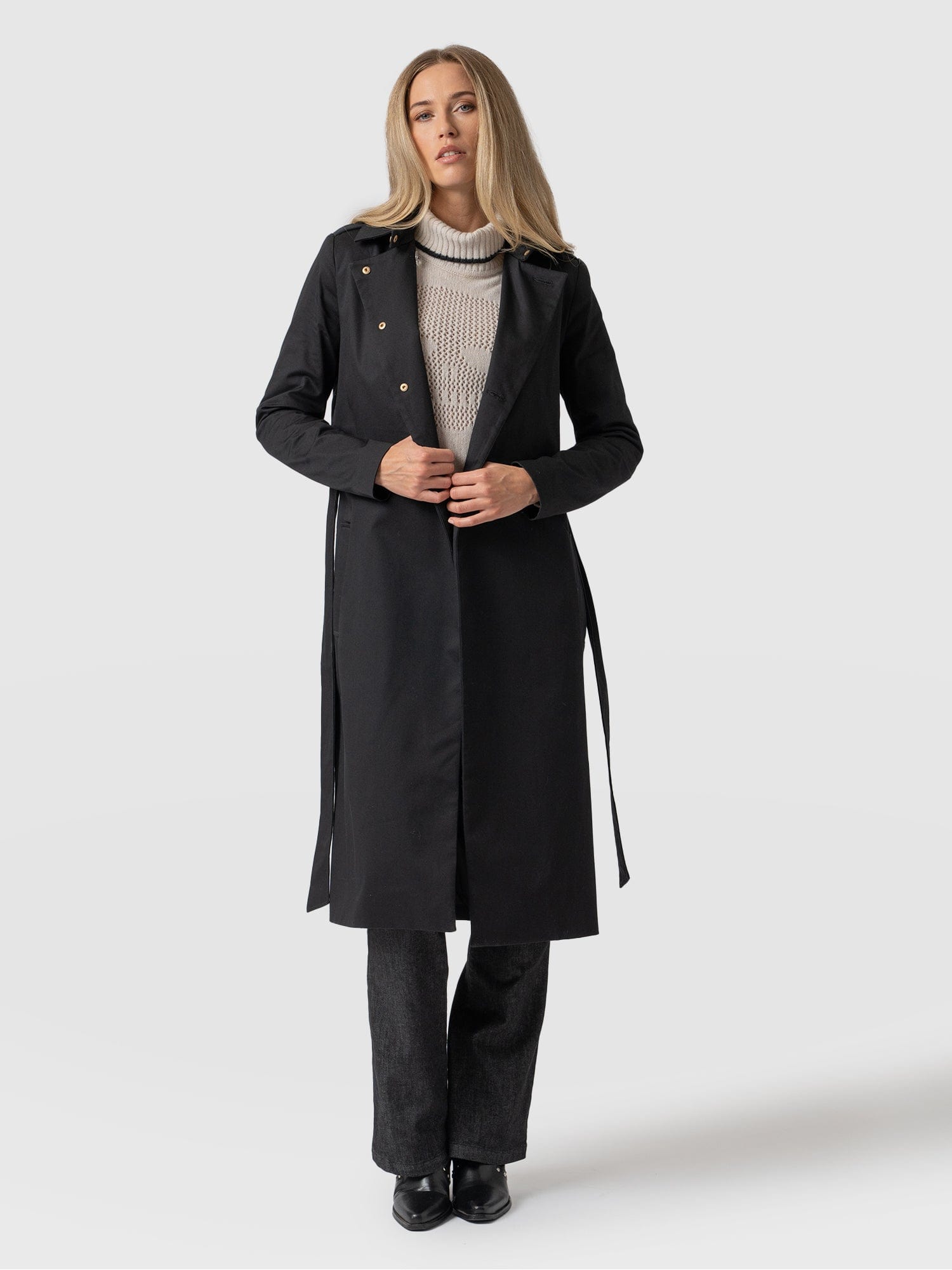 SereneStyles™ | Classic Trench Coat